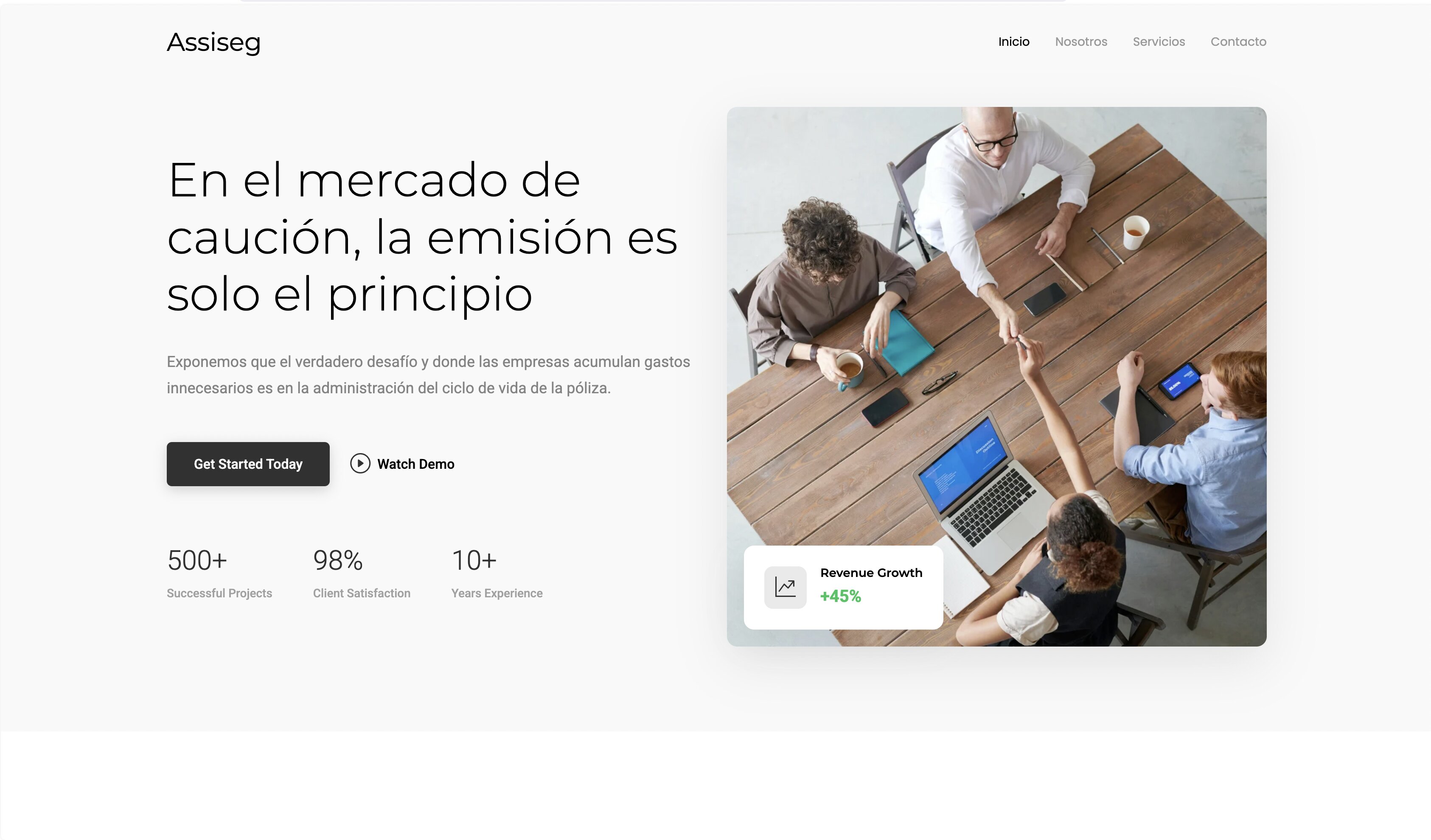 Sitio web de Assiseg