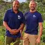 Al Toney y Keith Toney, agentes inmobiliarios y propietarios de Casa de Mañana Properties