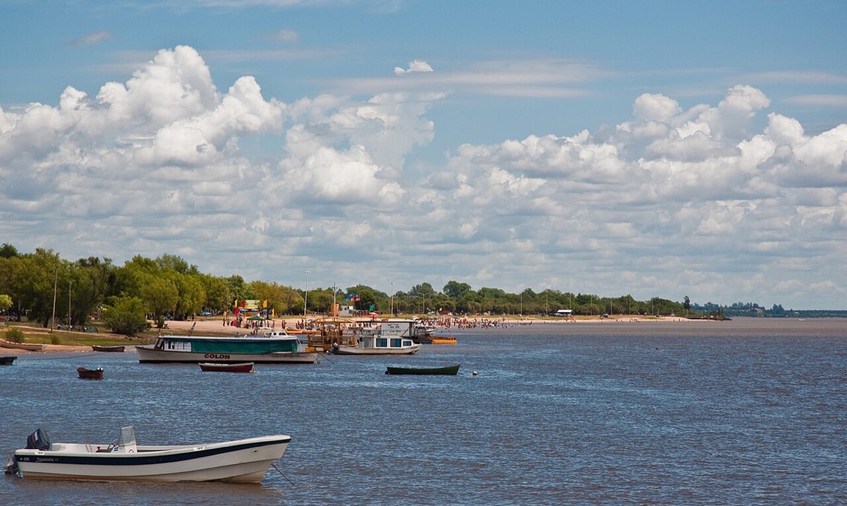 Playas de Colón sobre el río Uruguay